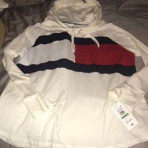 Tommy Hilfiger shirt with hoodie